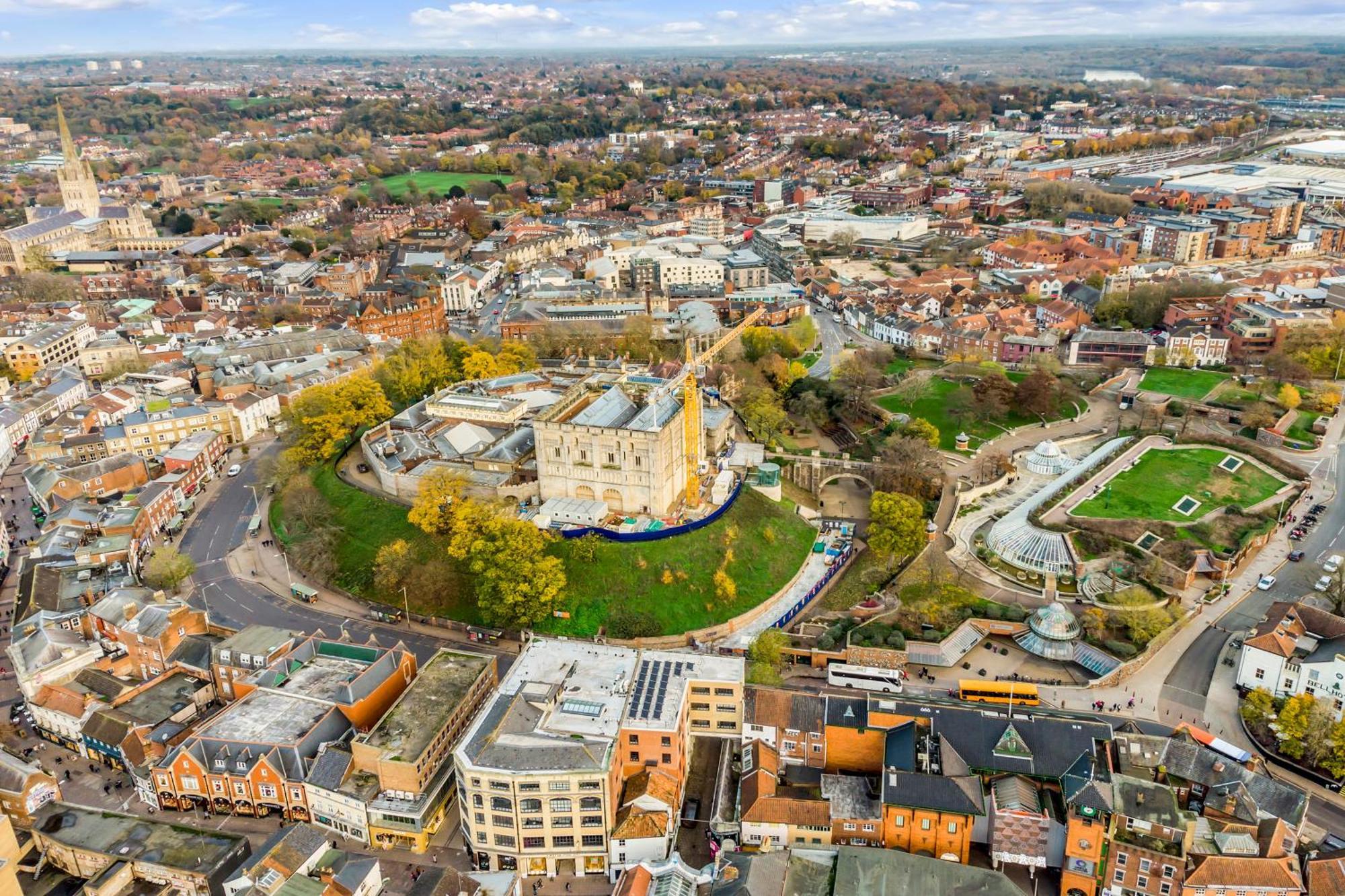 Furnished Modern Flat Overlooking Norwich Castle Ngoại thất bức ảnh